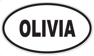 OLIVIA - Oval Magnet