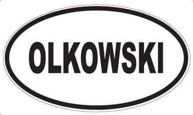 OLKOWSKI - Oval Magnet