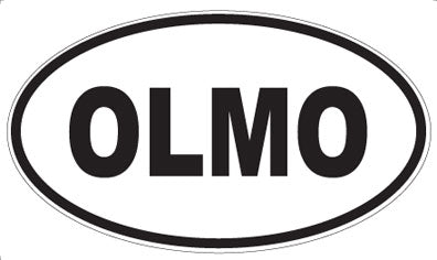OLMO - Oval Sticker