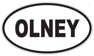 OLNEY - Oval Magnet