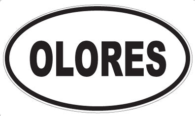 OLORES - Oval Magnet