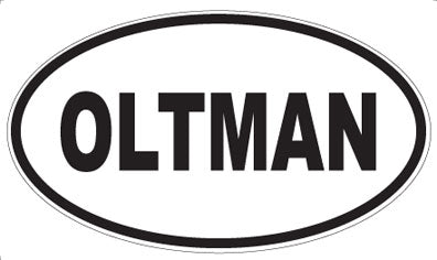 OLTMAN - Oval Magnet