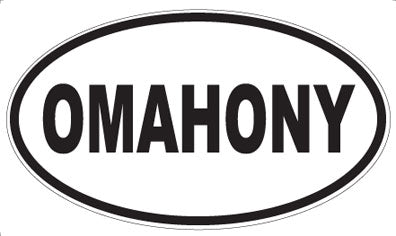 OMAHONY - Oval Magnet