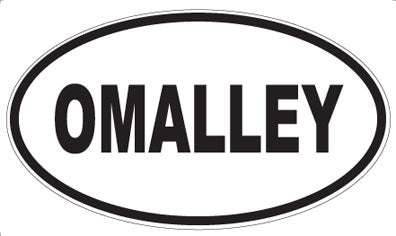 OMALLEY - Oval Magnet