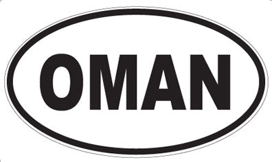 OMAN - Oval Magnet