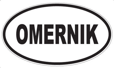 OMERNIK - Oval Magnet