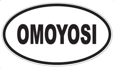 OMOYOSI - Oval Magnet