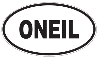 ONEIL - Oval Sticker