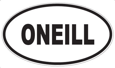 ONEILL - Oval Sticker