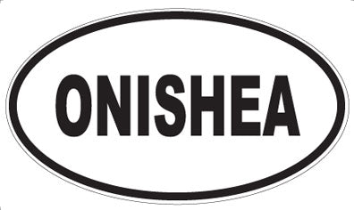 ONISHEA - Oval Magnet
