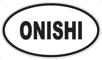 ONISHI - Oval Magnet
