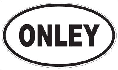 ONLEY - Oval Magnet