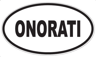 ONORATI - Oval Magnet