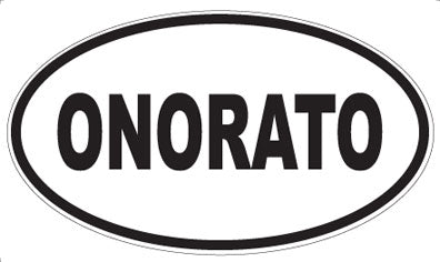 ONORATO - Oval Magnet