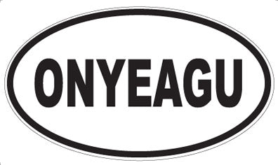 ONYEAGU - Oval Magnet
