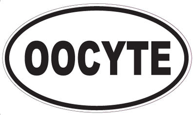 OOCYTE - Oval Sticker