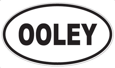 OOLEY - Oval Magnet