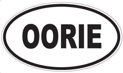 OORIE - Oval Magnet