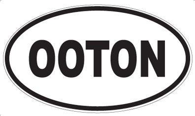 OOTON - Oval Magnet