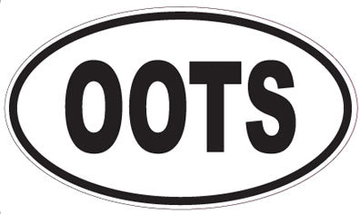 OOTS - Oval Sticker