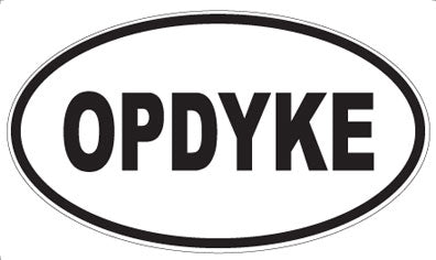 OPDYKE - Oval Magnet