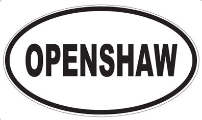 OPENSHAW - Oval Magnet
