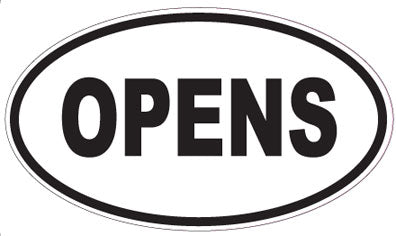 OPENS - Oval Magnet