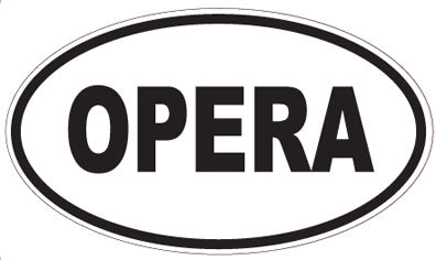 OPERA - Oval Magnet