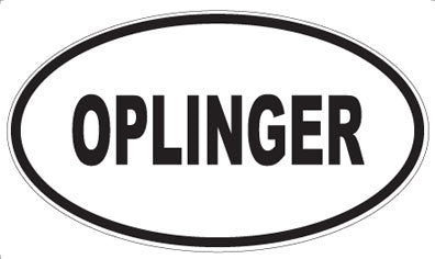 OPLINGER - Oval Magnet