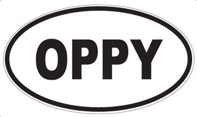 OPPY - Oval Magnet
