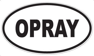 OPRAY - Oval Magnet