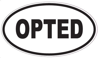 OPTED - Oval Magnet