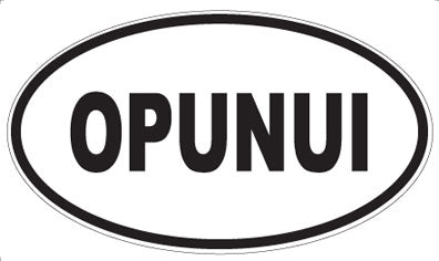OPUNUI - Oval Magnet