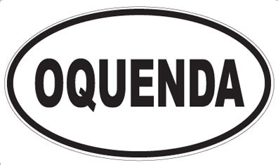 OQUENDA - Oval Magnet