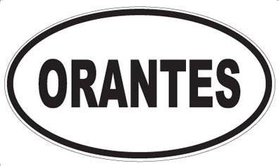 ORANTES - Oval Magnet