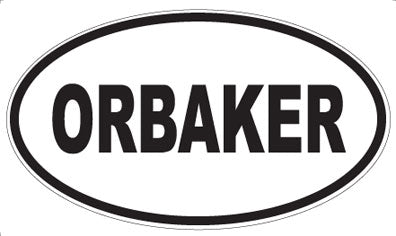 ORBAKER - Oval Magnet