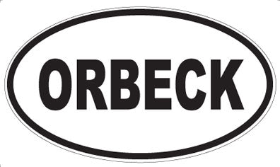 ORBECK - Oval Magnet