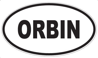 ORBIN - Oval Magnet