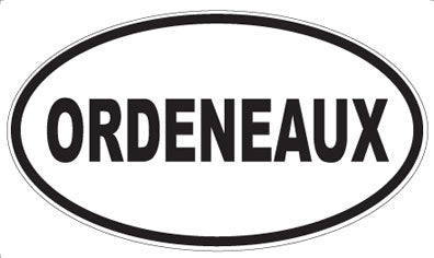ORDENEAUX - Oval Magnet