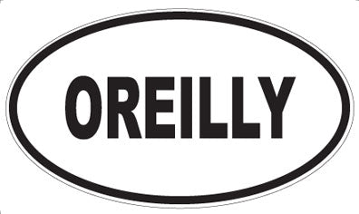 OREILLY - Oval Sticker