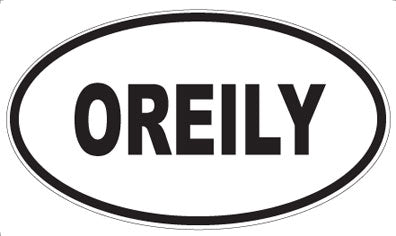 OREILY - Oval Magnet