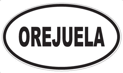 OREJUELA - Oval Magnet