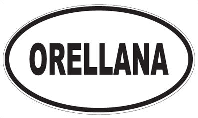ORELLANA - Oval Magnet