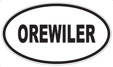 OREWILER - Oval Magnet