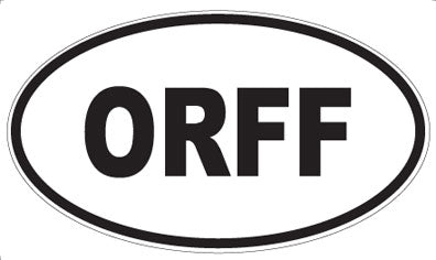 ORFF - Oval Magnet