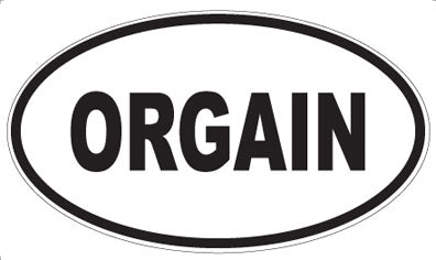 ORGAIN - Oval Magnet