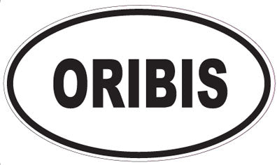 ORIBIS - Oval Sticker