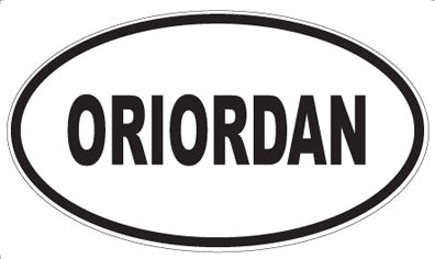 ORIORDAN - Oval Magnet
