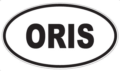 ORIS - Oval Sticker