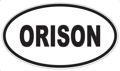 ORISON - Oval Magnet